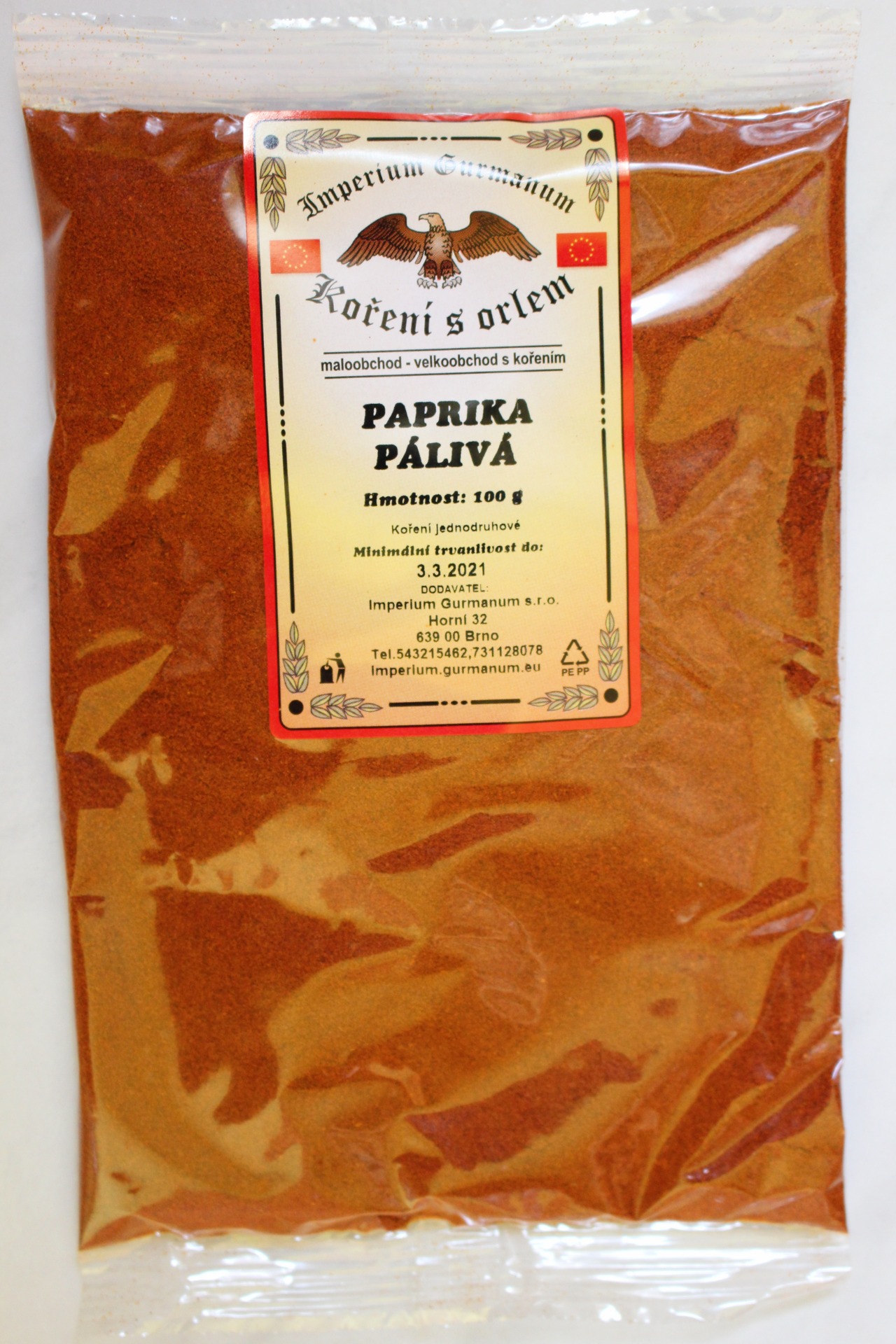Paprika pálivá
